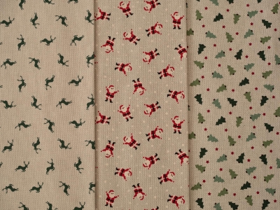 Canvas | EMBER Leinenoptik | Nikolaus Weihnachtsmann